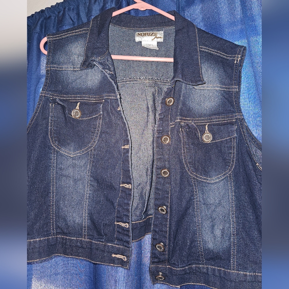 Blue Overalls with Rich Denim Texture